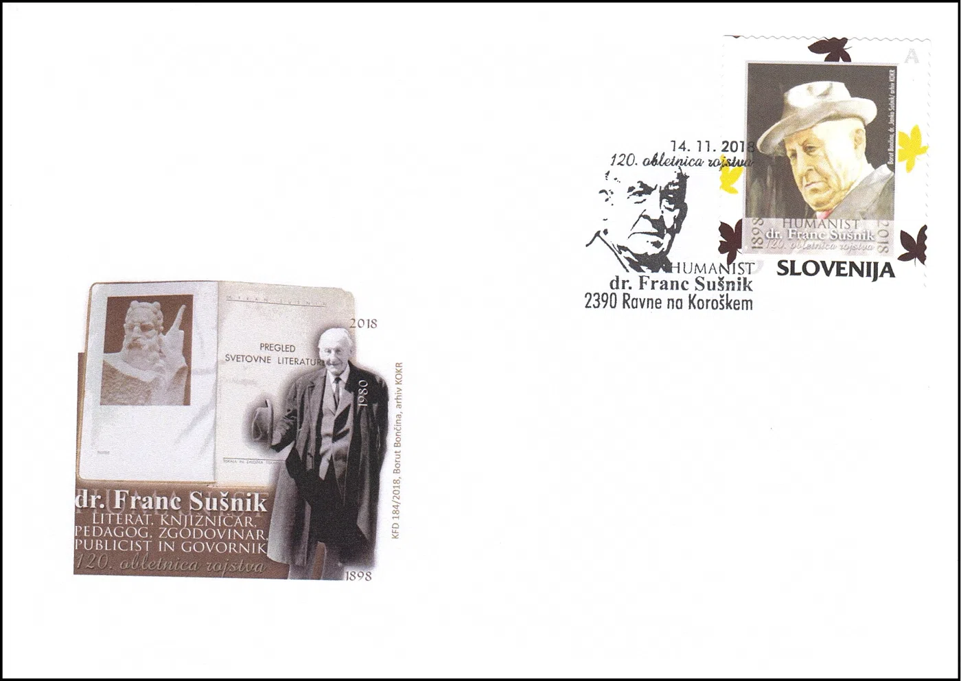 120. OBLETNICA ROJSTVA HUMANISTA DR. FRANC SUŠNIK